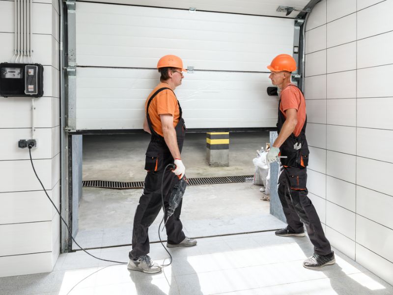 Installation porte de garage Genève